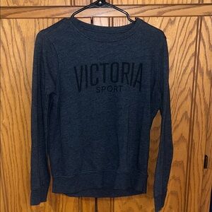 Victoria Sport Women's Long Sleeve Tee - Dark Gray